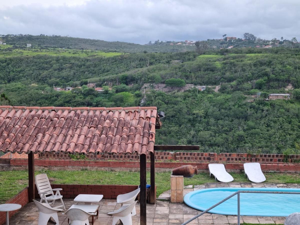 Casa Em Gravata Vista Para O Vale Villa Bagian luar foto