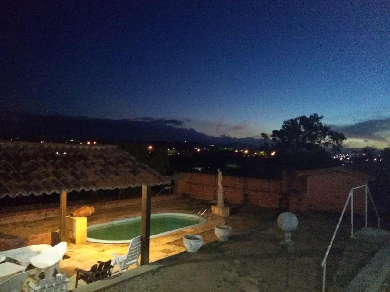 Casa Em Gravata Vista Para O Vale Villa Bagian luar foto