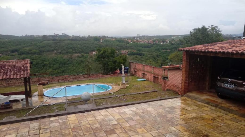 Casa Em Gravata Vista Para O Vale Villa Bagian luar foto
